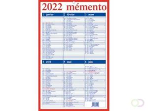 Kalender Mementoplaat 210 x 330 mm FR