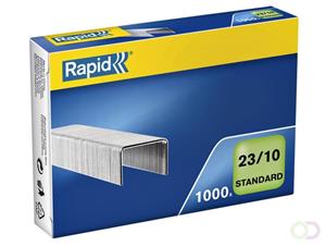 Rapid Nieten 23 Standaard 23/10 mm. capaciteit 70 vel (doos 1000 stuks)