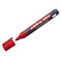 Edding Viltstift  360 whiteboard rond rood 3mm