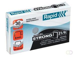 Rapid Nieten  21/6 gegalvaniseerd super strong 1000 stuks