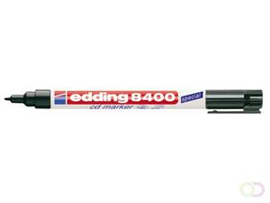 Edding Permanent marker 8400 CD/DVD/BD 0.5 - 1 mm. zwart