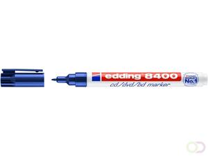 Edding Permanent marker 8400 CD/DVD/BD 0.5 - 1 mm. blauw