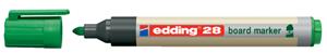 Viltstift edding 28 whiteboard Eco rond groen 1.5-3mm