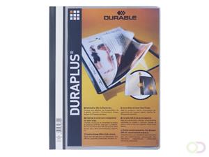 DURABLE Schnellhefter DURAPLUS, DIN A4, grau, überbreit