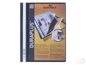 DURABLE Schnellhefter DURAPLUS, DIN A4, schwarz, überbreit