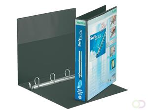 Presentatieringband Leitz SoftClick A4 Maxi 4-rings D-mech 30mm zwart