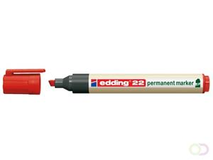 Edding Permanent marker 22 EcoLine (pak 10 stuks)