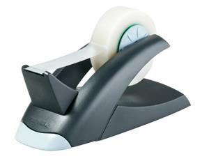 DURABLE Tischabroller TAPE DISPENSER VEGAS, schwarz/silber