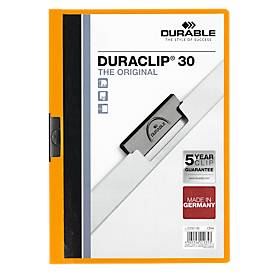 DURABLE Klemmhefter DURACLIP ORIGINAL 30, DIN A4, orange