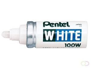 Pentel Viltstift  100W lakmarker rond wit 4mm