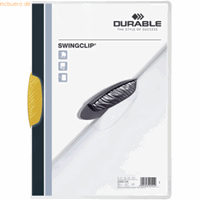 Durable Klemmap  2260 swingclip geel