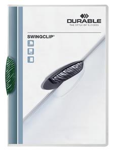 Durable Klemmap  2260 swingclip groen