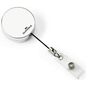 DURABLE Ausweishalter Chrom, metallic-silber
