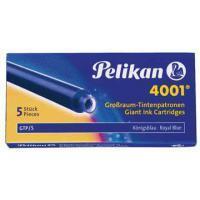 Pelikan Großraum-Tintenpatronen 4001 GTP/5, königsblau