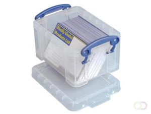 reallyusefulbox Aufbewahrungsbox Transparent 0.3l (B x H x T) 120 x 65 x 85mm