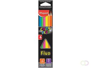 Maped driehoekig kleurpotlood Color'Peps Fluo