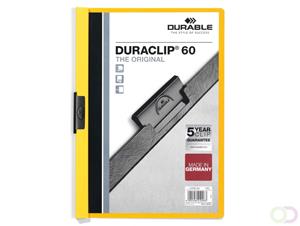 Durable Klemmap Duraclip Original 60 geel