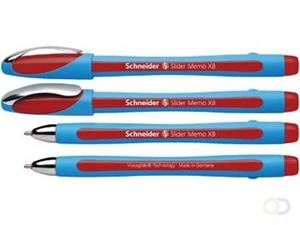 Schneider Slider memo XB hellblau/rot Kugelschreiber 1,4mm