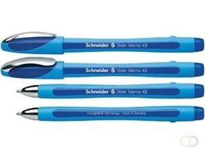 schneider Slider Memo XB Kugelschreiber 0.5mm Schreibfarbe: Blau