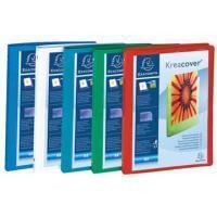 EXACOMPTA Ringbuch Kreacover, PP, 4-Ring-Mechanik, A4, sort.