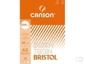 Canson tekenblok Bristol ft 29,7 x 42 cm (A3)