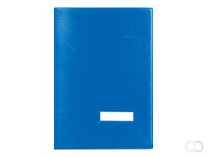 Class'ex handtekenmap, plastic omslag, blauw