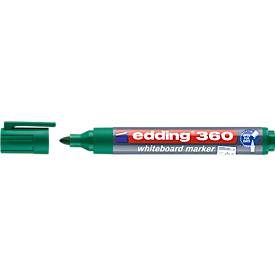 Edding Whiteboard marker 360 1.5 - 3 mm. groen (pak 10 stuks)