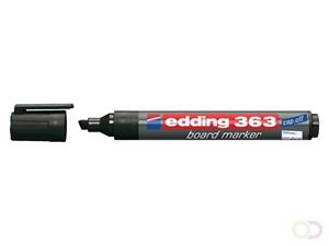 Edding Whiteboard marker 363 1 - 5 mm. zwart (doos 10 stuks)