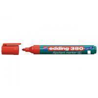 Edding Flipover marker 380 1.5 - 3 mm. rood (pak 10 stuks)