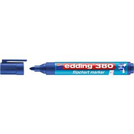 Edding Flipover marker 380 1.5 - 3 mm. blauw (pak 10 stuks)