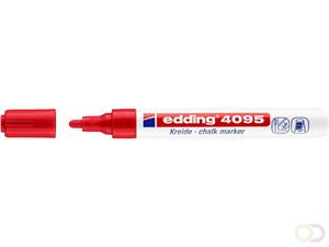 Edding Krijtmarker 4095 2 - 3 mm. rood