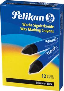 Pelikan Wachs-Signierkreide 772/12 schwarz VE=12 Stück