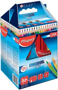 Maped kleurpotlood Color'Peps 144 potloden (classpack)