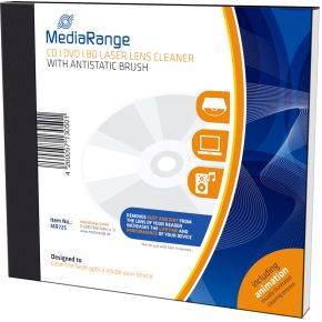 MediaRange Cleaning CD with antistatic brush for CD/DVD Player (MR725)