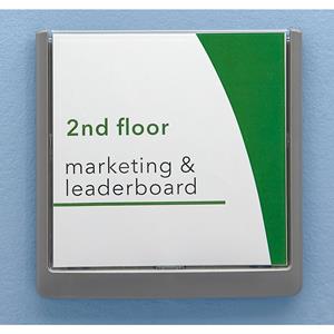 DURABLE Türschild CLICK SIGN, (B)149 x (H)148,5 mm, graphit