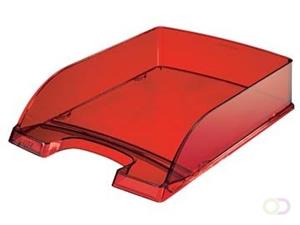 Leitz Brievenbak Plus 5226. rood transparant