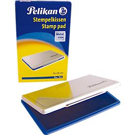 Pelikan Pelikan Stempelkissen 9 x 16 cm Blau, Metallic-Behuizing (331124)