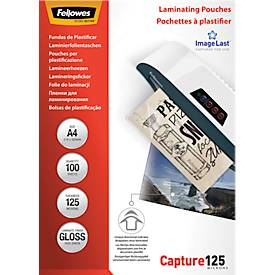 Fellowes Lamineerhoezen Capture 125 mic A4 (100 stuks)