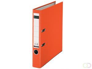 Leitz ordner oranje, rug van 5 cm