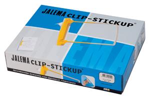 Jalema Buismechaniek Clip Clip Stickup. zelfklevend (pak 100 stuks)