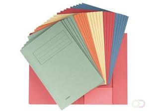 Class'ex dossiermap, ft 23,7 x 34,7 cm (voor ft folio), geassorteerde kleuren, pak van 25 stuks