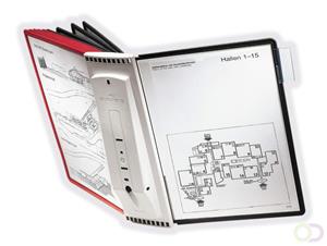 Durable Zichtpaneel wandhouder Sherpa® Display Inclusief 10 zichtpanelen