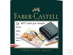 Faber-castell Brushstift  Pitt Artist 24 stuks assorti