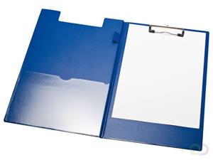 5Star  Klemmap LPC A4/Folio met 100mm klem + penlus blauw