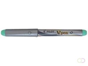 PILOT Einweg-Füllhalter V-Pen Silver, grün