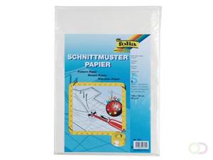 folia Schnittmusterpapier, 100 x 150 cm, transparent