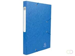 Exacompta Elastobox Cartobox rug van 2,5 cm, blauw, 5/10e kwaliteit