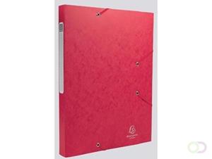 Exacompta Elastobox Cartobox rug van 2,5 cm, rood, 5/10e kwaliteit