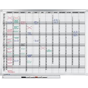 Legamaster Planbord  professional jaarplanner 90x120cm