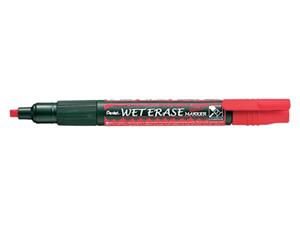 Pentel Kreidemarker WET ERASE SMW26, Keilspitze, rot